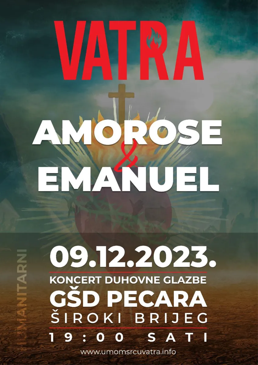 Humanitarni koncert 'Vatra' treću godinu zaredom na Pecari 1