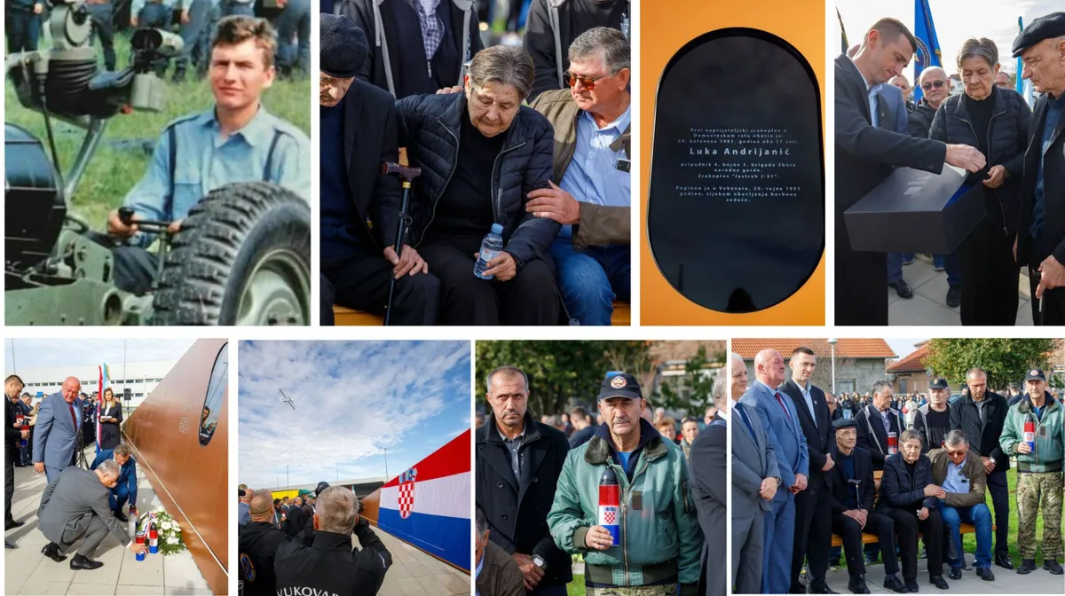 Otkriven spomenik Luki Andrijaniću, heroju Vukovara! Imao je srce veliko kao kuća