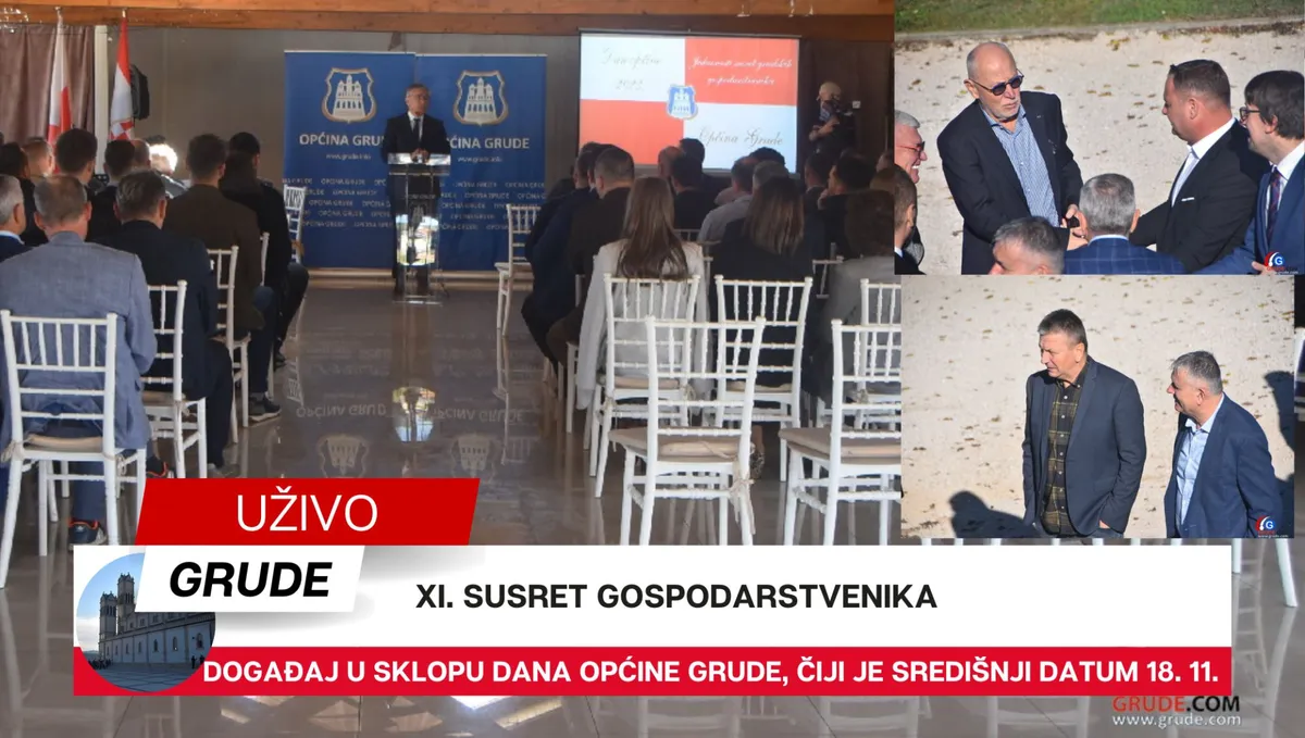 FOTOGALERIJA: SUSRET GOSPODARSTVENIKA U GRUDAMA! Prihodi premašili milijardu KM! Čović: ZHŽ je najjača županija