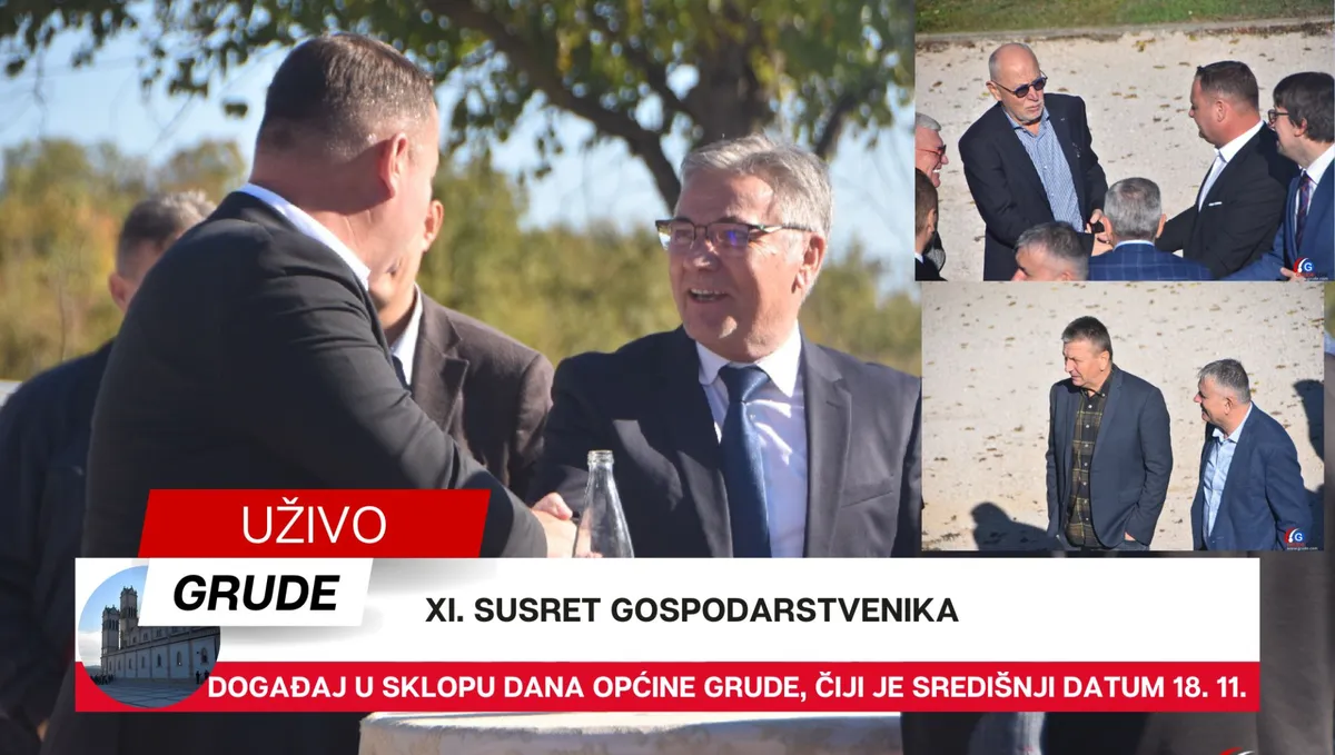 FOTOGALERIJA: SUSRET GOSPODARSTVENIKA U GRUDAMA! Prihodi premašili milijardu KM! Čović: ZHŽ je najjača županija 1