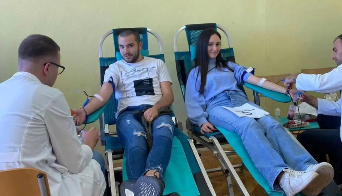 Grudski maturanti darovali 24 doze krvi