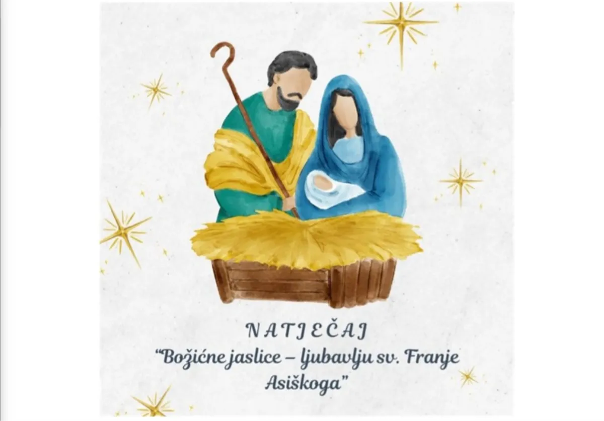 Grude - Natječaj ''Božićne jaslice – ljubavlju sv. Franje Asiškoga''