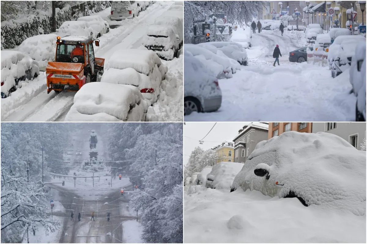 Snijeg okovao Njemačku, letovi otkazani, nema javnog prijevoza