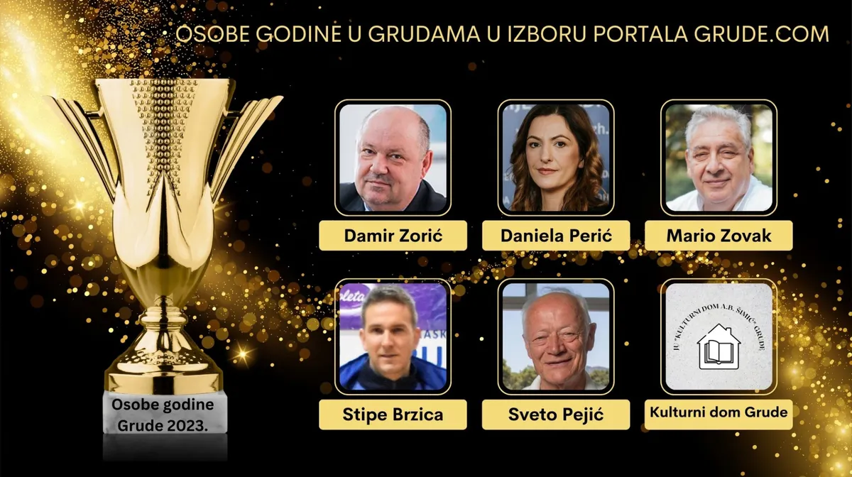 Osobe godine u Grudama 15. put! Objavljujemo laureate za 2023. godinu