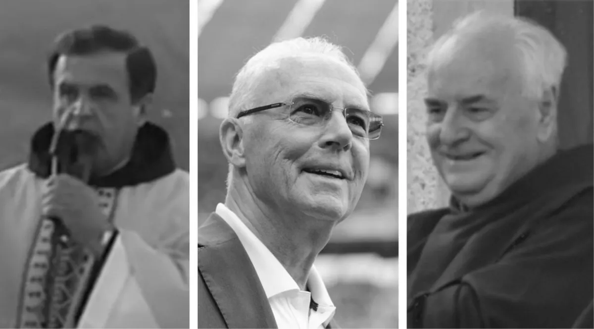 Fra Bernard Marić, fra Ljudevit Lasta i Franz Beckenbauer