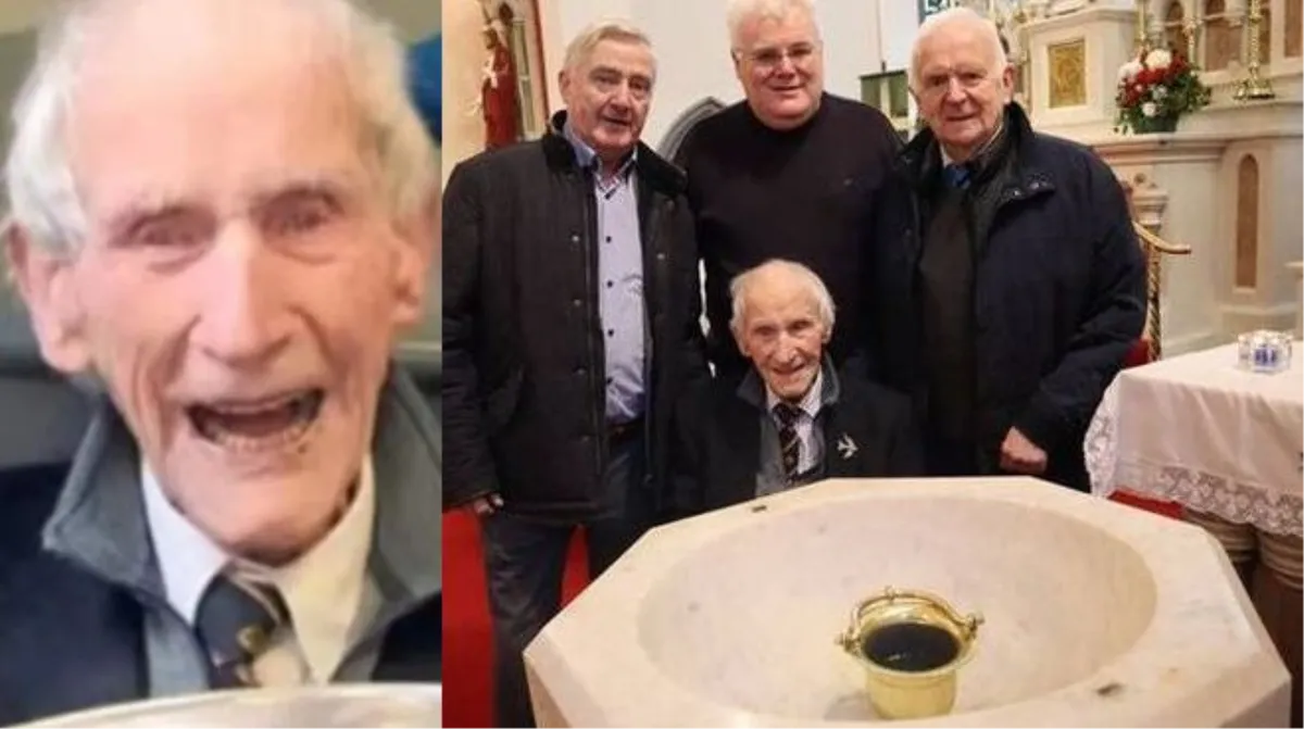 107. rođendan proslavio u crkvi u kojoj je kršten, nastoji svake nedjelje ići na svetu misu