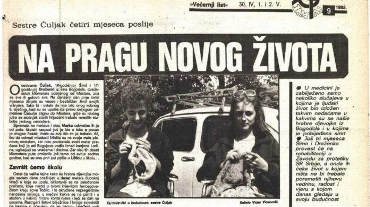 Sestre Čuljak u snijegu i ledu provele 168 sati bez sna! Preživjele su jednu od najgorih zima u Hercegovini