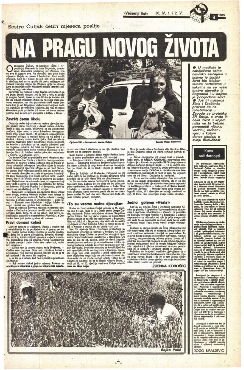 Sestre Čuljak u snijegu i ledu provele 168 sati bez sna! Preživjele su jednu od najgorih zima u Hercegovini 1