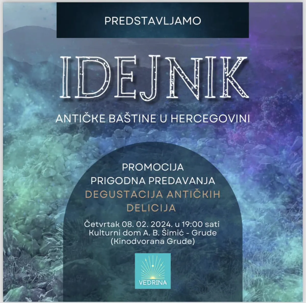 NAJAVA – U Grudama predstavljanje Idejnika antičke baštine u Hercegovini