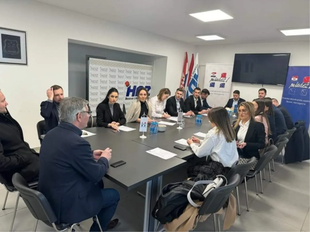 U Grudama održana VI. redovita sjednica Predsjedništva Mladeži HDZ-a BiH