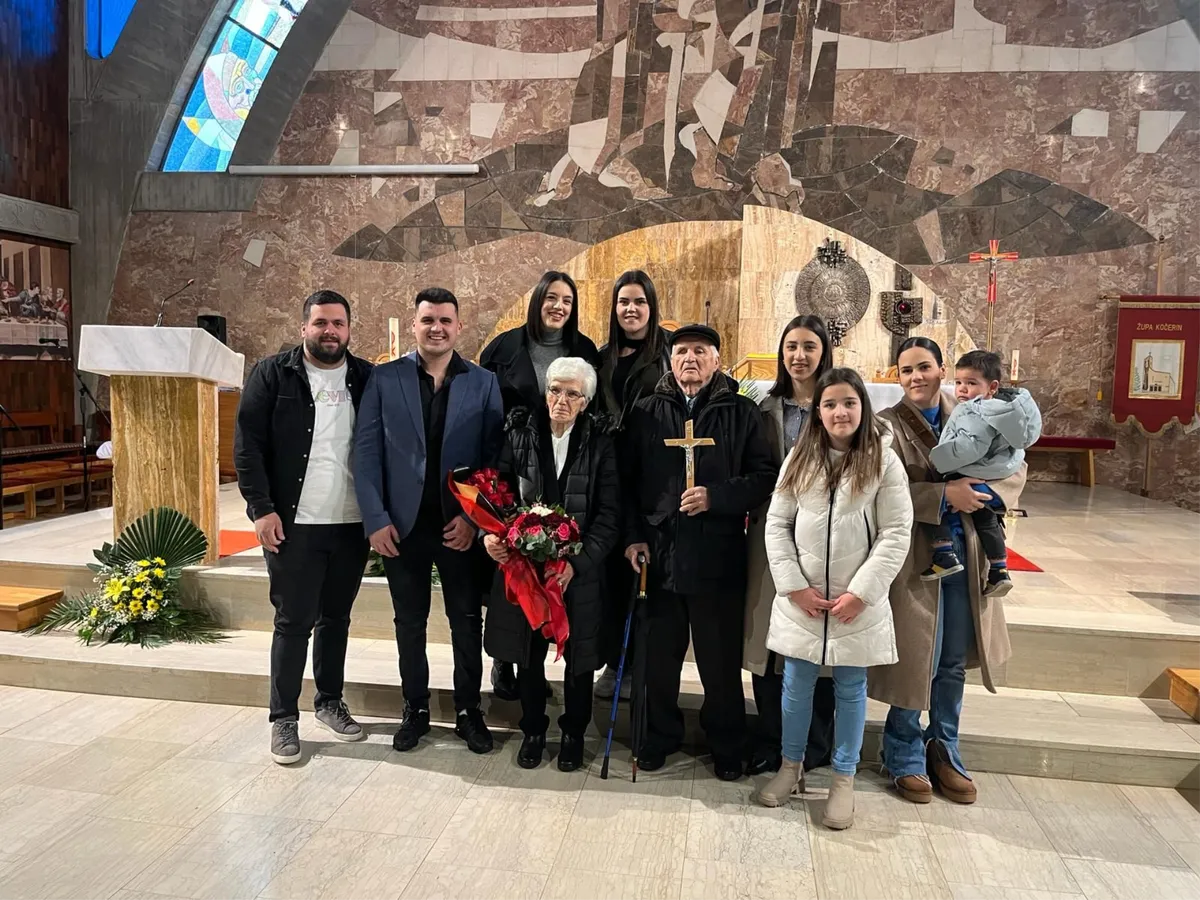 FOTO: Ikas i njegova Šima proslavili 60 godina braka na Kočerinu 3