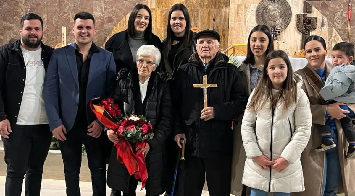 FOTO: Ikas i njegova Šima proslavili 60 godina braka na Kočerinu