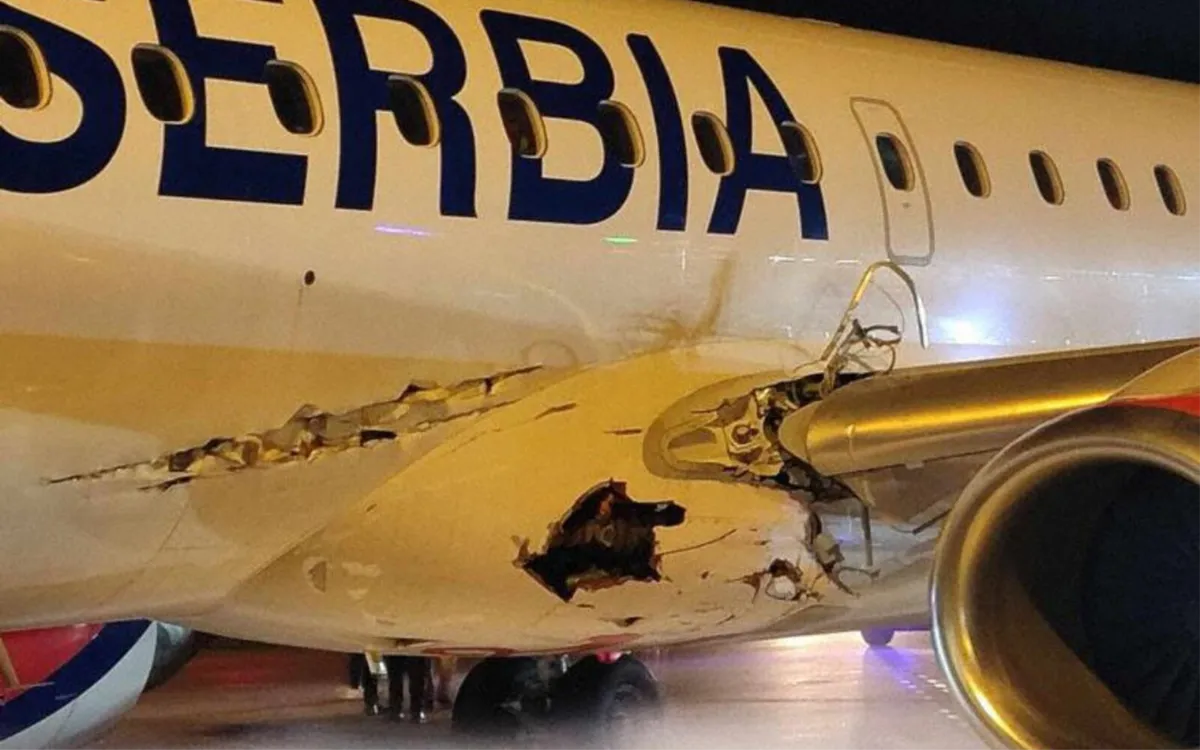 VIDEO: Drama na letu iz Beograda. Avion teško oštećen prilikom polijetanja, hitno se morao vratiti