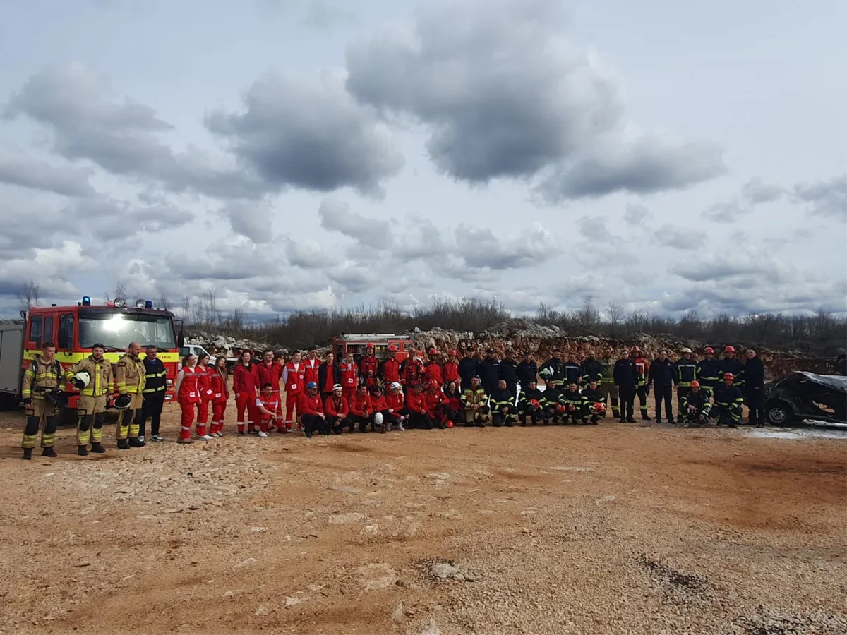 FOTO - Pokaznom vježbom i konferencijom završio projekt ''Otporna granica'' 12