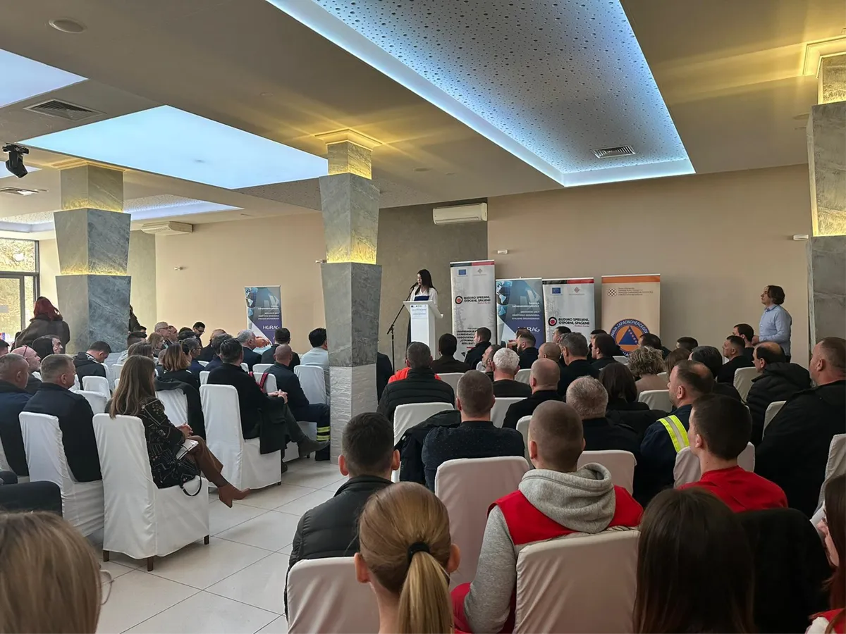 FOTO - Pokaznom vježbom i konferencijom završio projekt ''Otporna granica'' 13