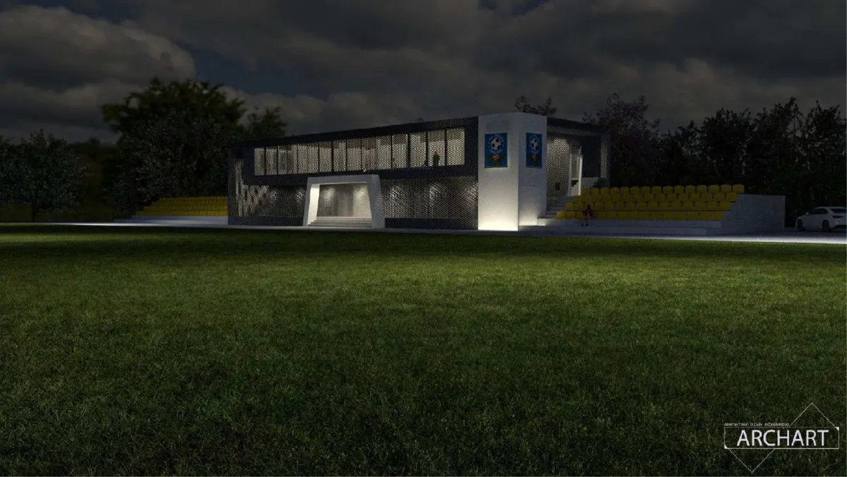FOTO: HNK Grude predstavio NOVI PROJEKT na stadionu ELIĆ LUKA! Tribine, teretana, kafić, dvorana za sastanke, uredske prostorije... 3