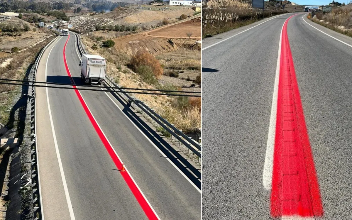 Na ceste stigla puna crvena linija, evo što to znači