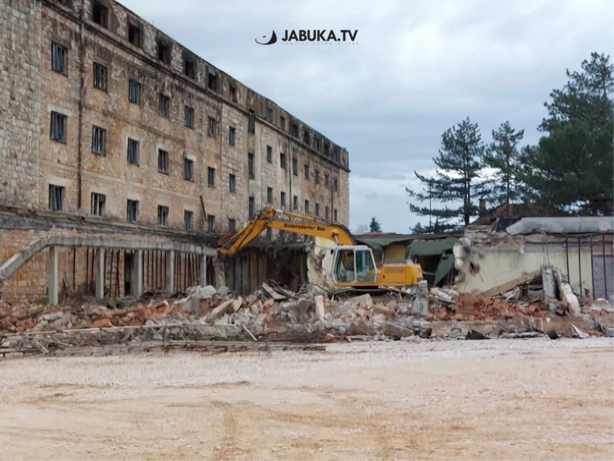Počelo rušenje Duhanske stanice u Širokom Brijegu