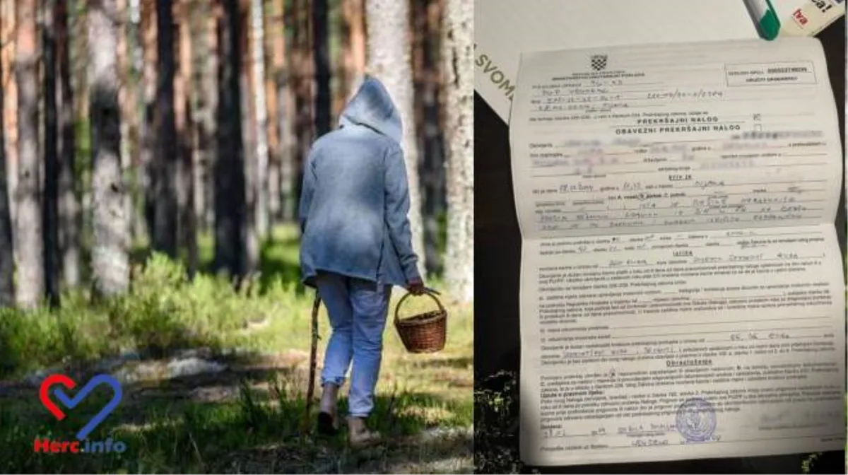 Hrvatska policija drastično kaznila žene kod Gruda jer su berući bršljan slučajno prešle u Hrvatsku!