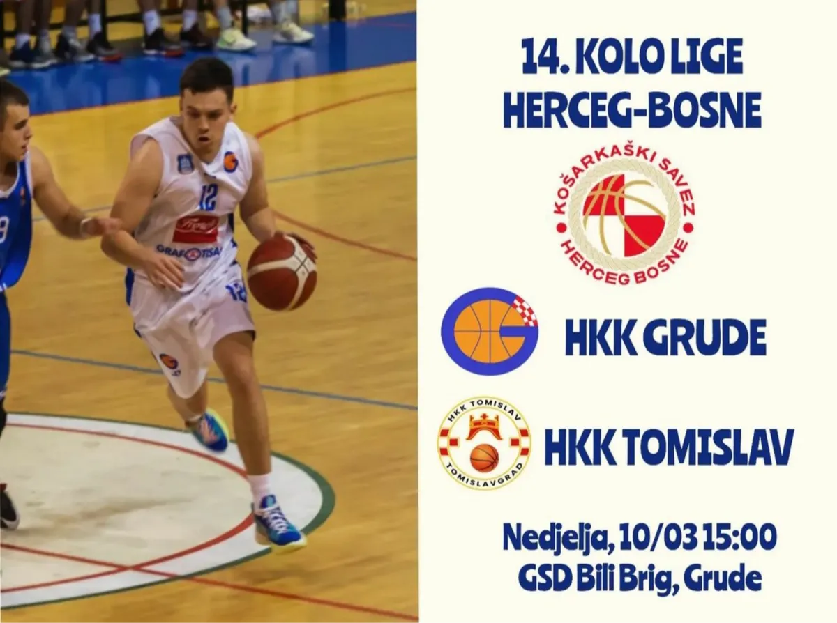 HKK Grude dočekuje ekipu Tomislava