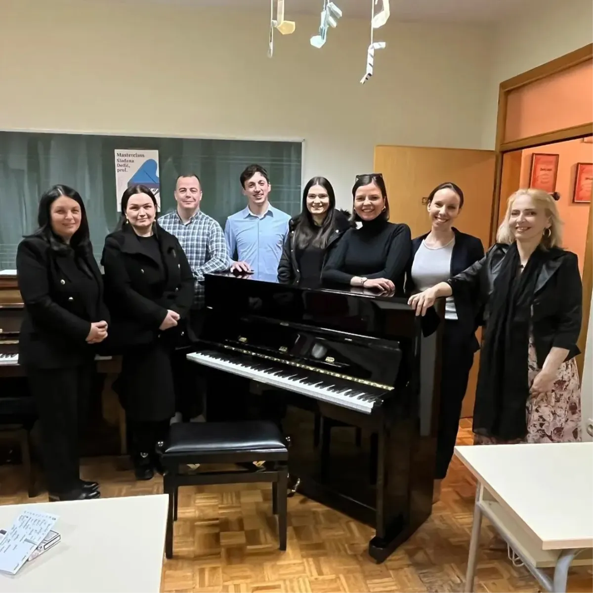 FOTO: Profesorica Slađana Dedić održala trodnevni seminar u Glazbenoj školi Grude