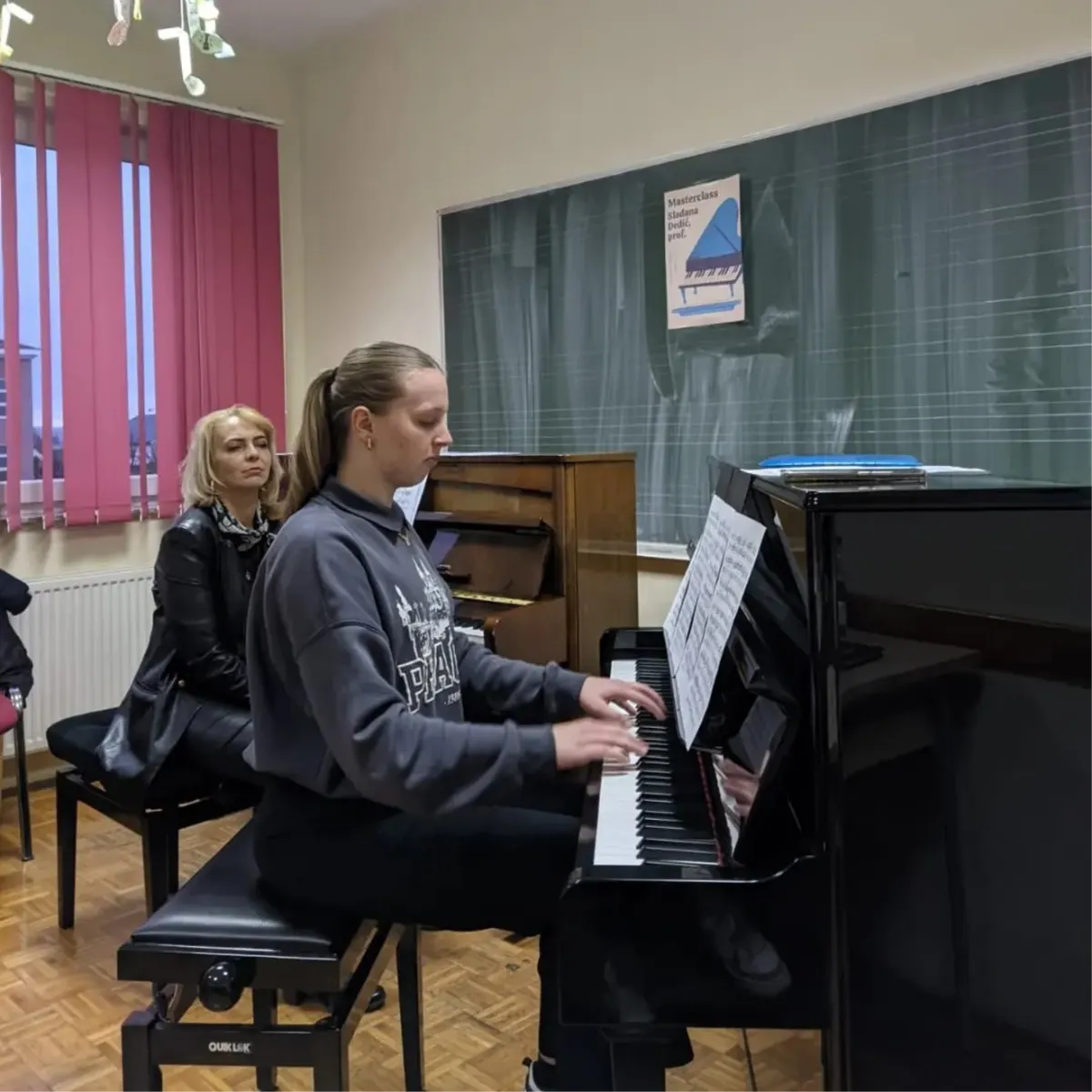 FOTO: Profesorica Slađana Dedić održala trodnevni seminar u Glazbenoj školi Grude 2