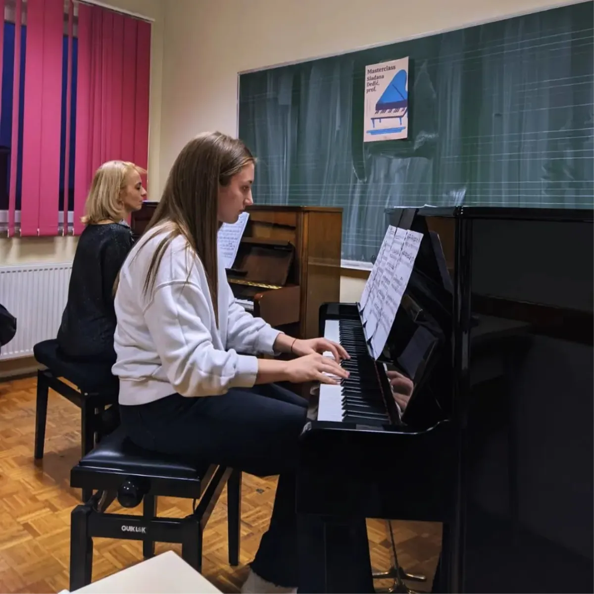 FOTO: Profesorica Slađana Dedić održala trodnevni seminar u Glazbenoj školi Grude 4