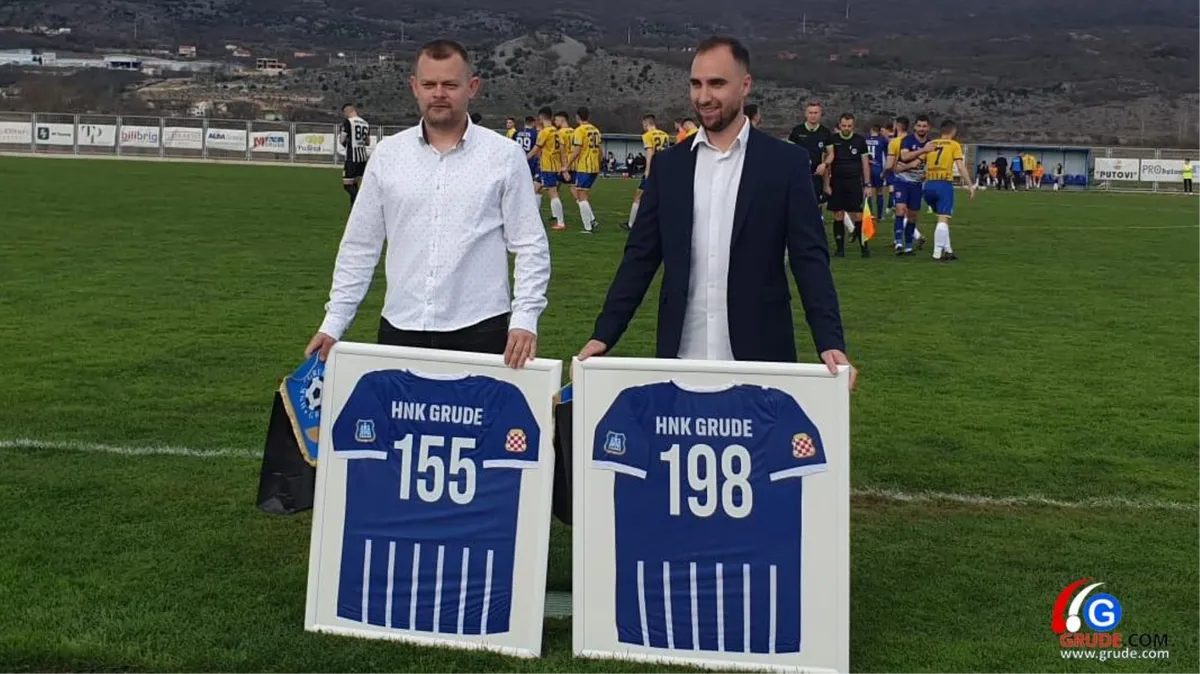 HNK Grude se oprostile od Guste Mlinarevića i Andrije Braćića! Elić Luka zapljeskala miljenicima publike FOTO