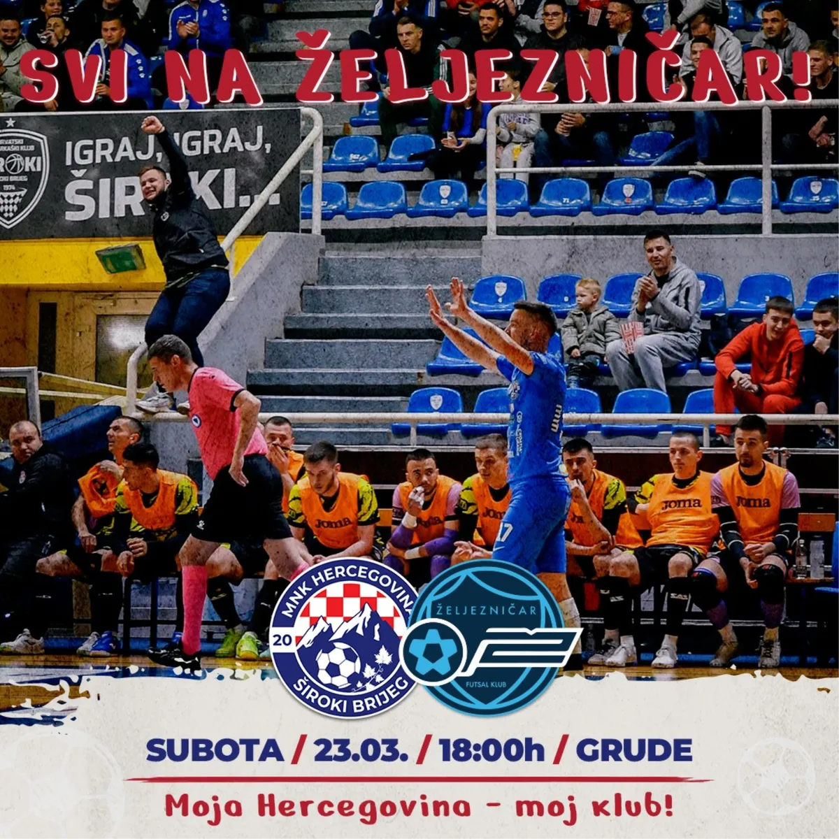 Svi na Hercegovinu! Grude domaćin ključne utakmice protiv Željezničara! 1