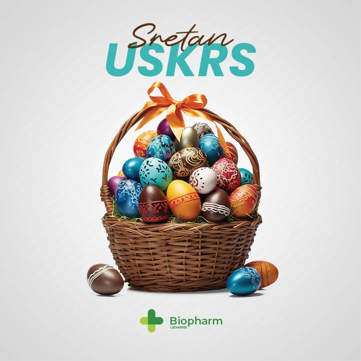 Sretan Uskrs žele vam ljekarne Biopharm 1