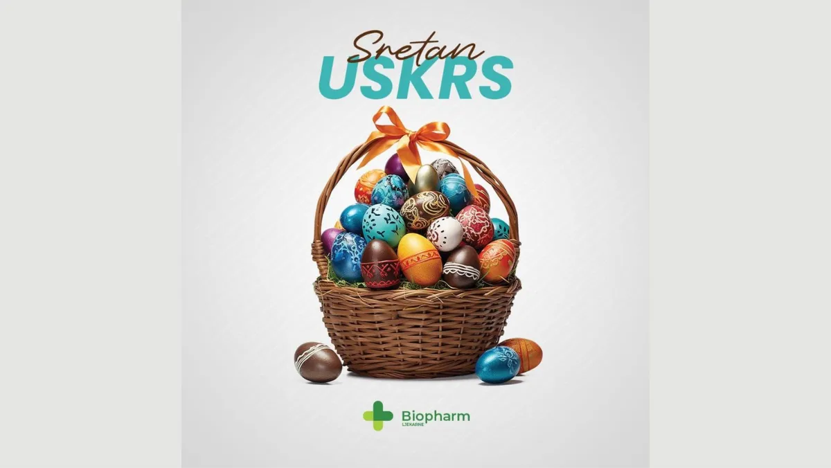 Sretan Uskrs žele vam ljekarne Biopharm