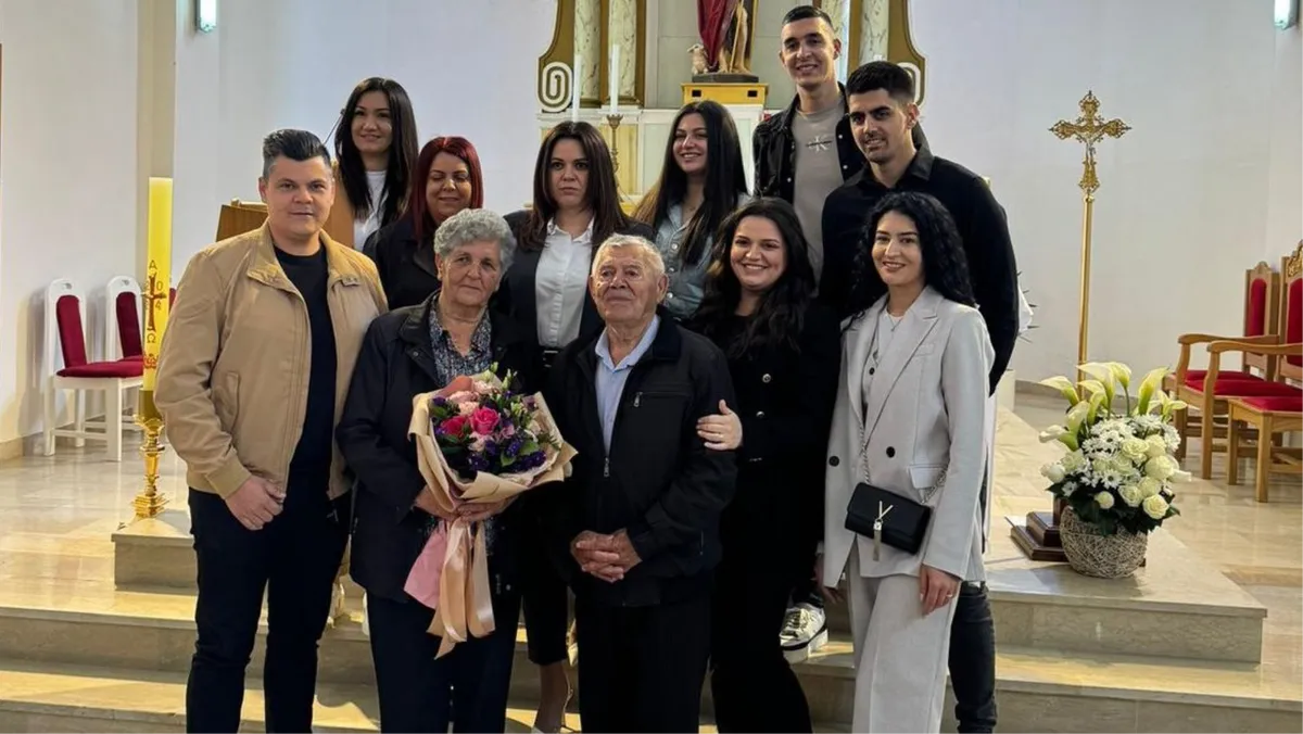 FOTO: Ivica i Nevenka proslavili dijamantni pir! I po Njemačkoj radili, a veliku obitelj izgradili u vjeri i ljubavi