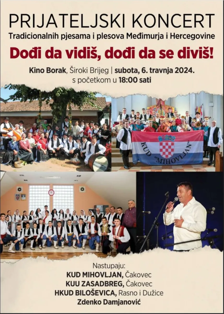 NAJAVA: Kulturno-zabavni događaj 'Dođi da vidiš, dođi da se diviš'