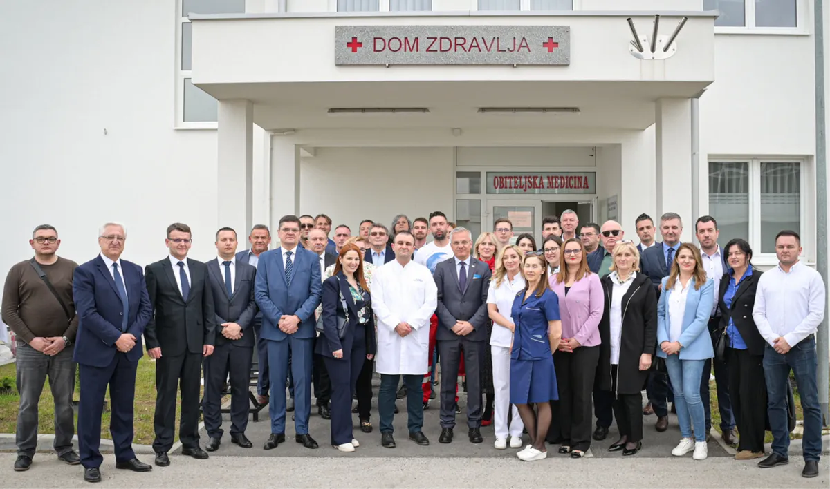 (FOTO) Zvonko Milas u Orašju: Projekti koje zajedno radimo jamče opstojnost ljudi