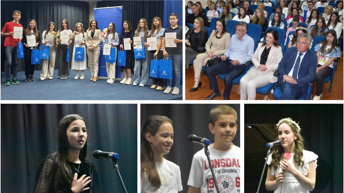 FOTOGALERIJA: GRUDE DOMAĆIN NAJBOLJIH RECITATORA I PISACA IZ OSNOVNIH I SREDNJIH ŠKOLA ZHŽ-A