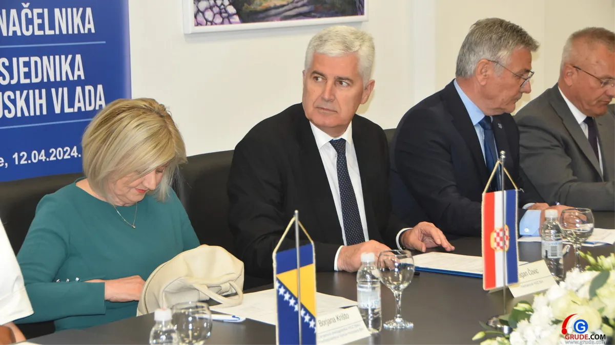 U Ljubuškom izvandredna sjednica Predsjedništva HDZ-a BiH
