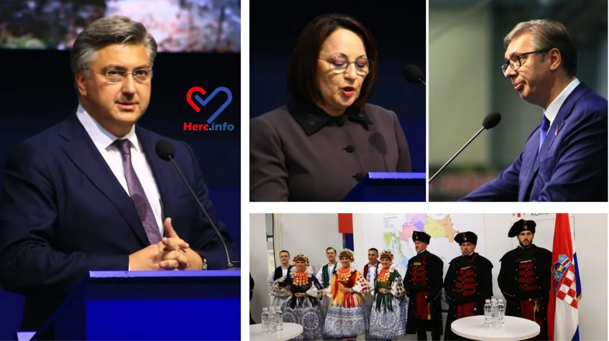 FOTO: Otvoren je 25. Međunarodni sajam u Mostaru! Plenković održao govor! Šalju se snažne poruke