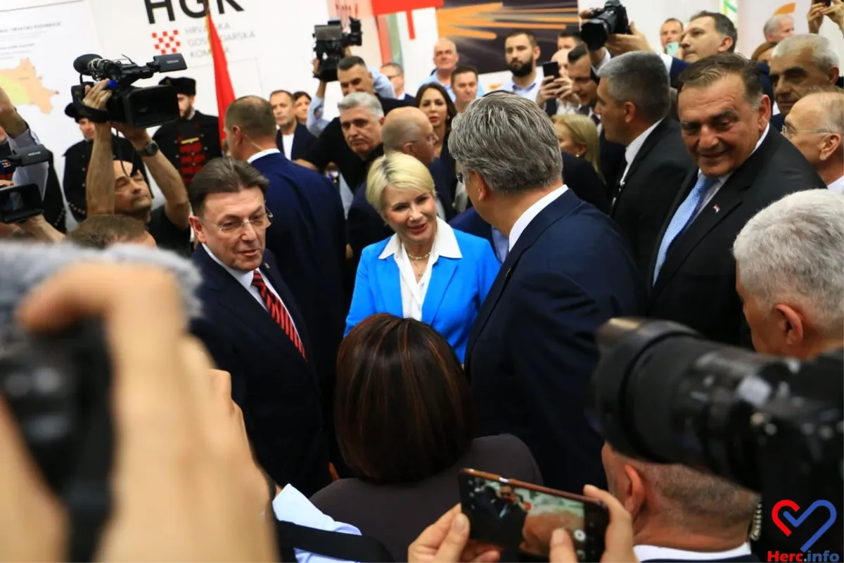 FOTO: Otvoren je 25. Međunarodni sajam u Mostaru! Plenković održao govor! Šalju se snažne poruke  8