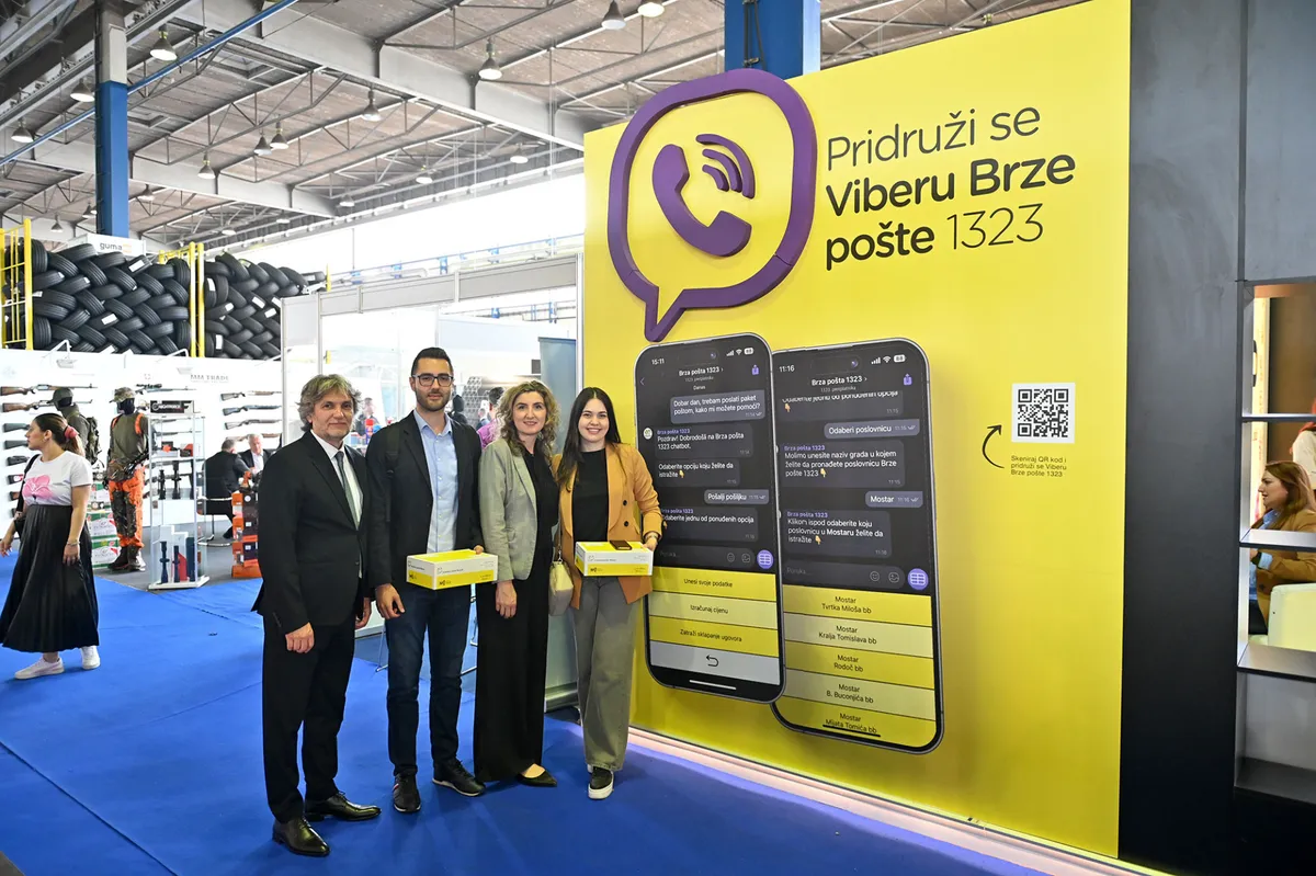 Pridruži se Viber platformi Brza Pošta 1323 1