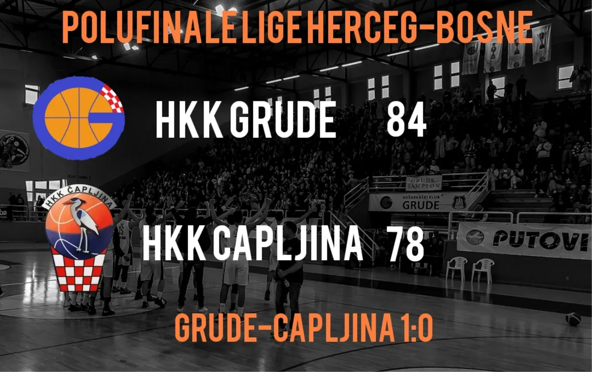 HKK GRUDE-HKK ČAPLJINA 1-0