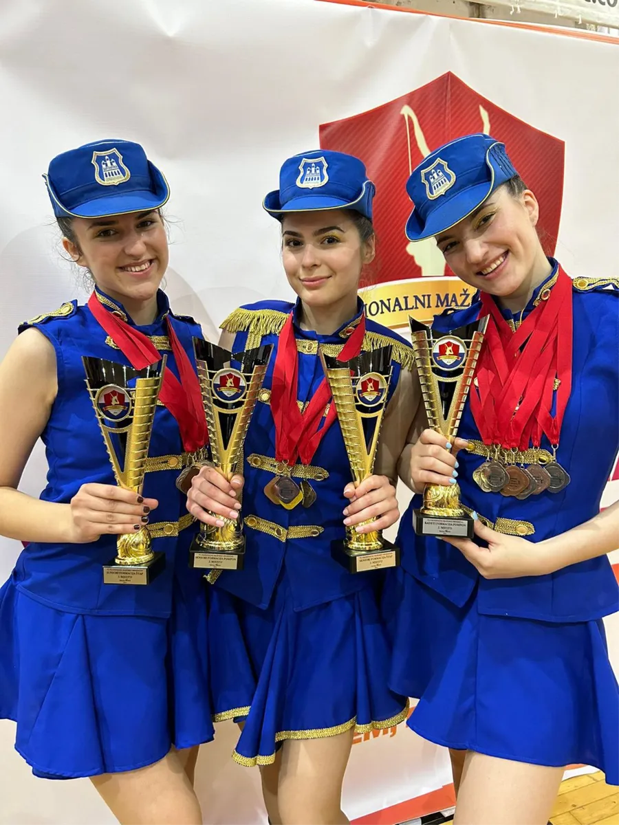 FOTO: Zlato, srebra, bronce za GRUDE! Mažoretkinje izvrsnim nastupila pobrale medalje na VI. Nacionalnom prvenstvu BiH! 5