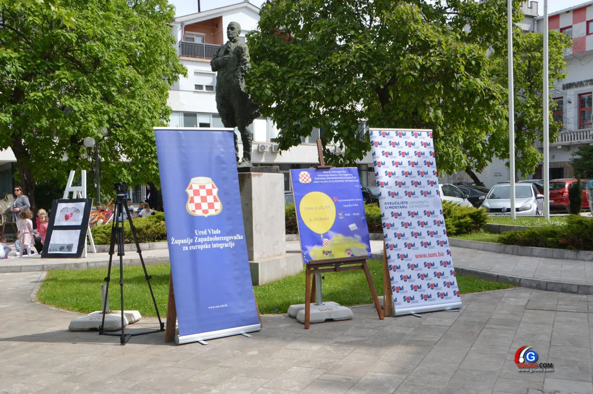 FOTO - U Širokom Brijegu na kreativan način obilježen ''Dan Europe'' 5