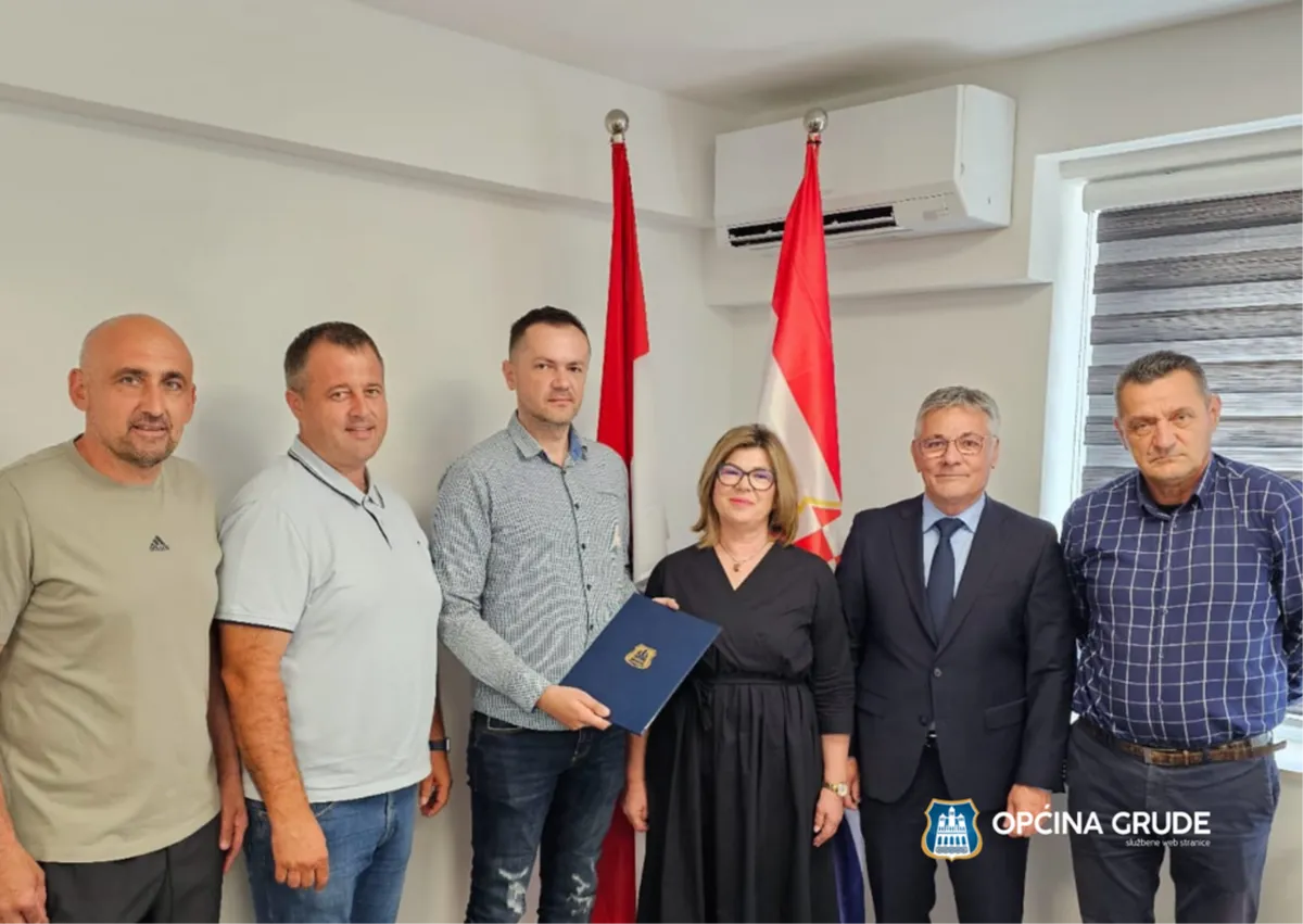 U Općini upriličen prijam za članove Biciklističkog kluba Grude