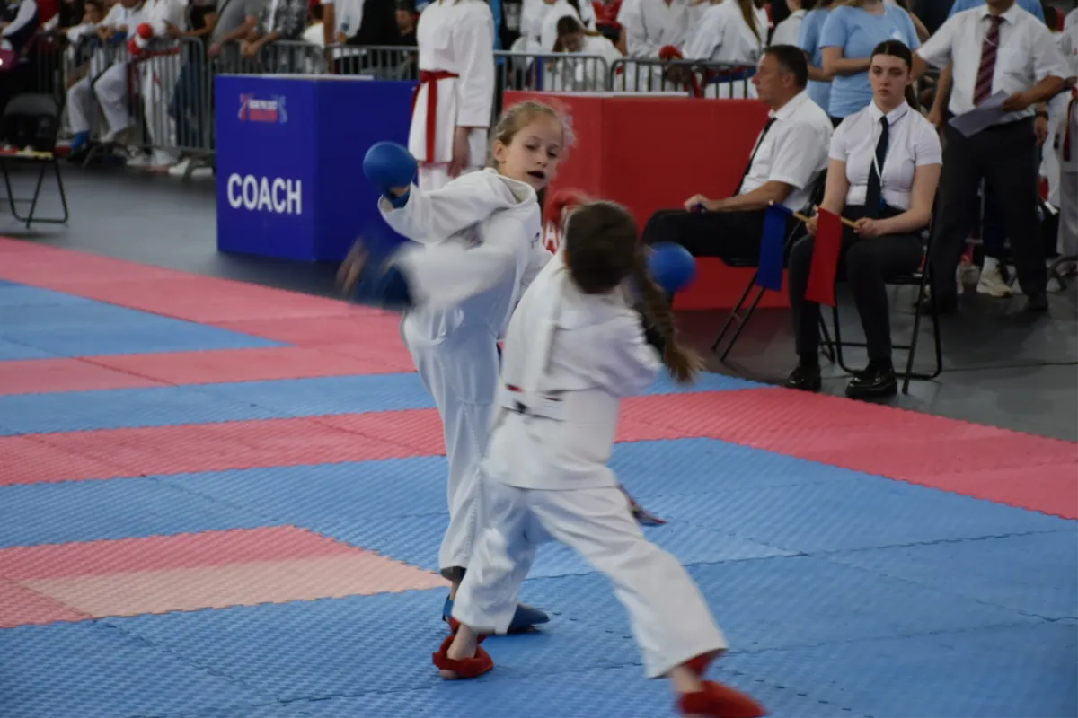 Nika Leonarda Andrijanić zlatna na Međunarodnom karate turniru ''Slavija open'' FOTO 2