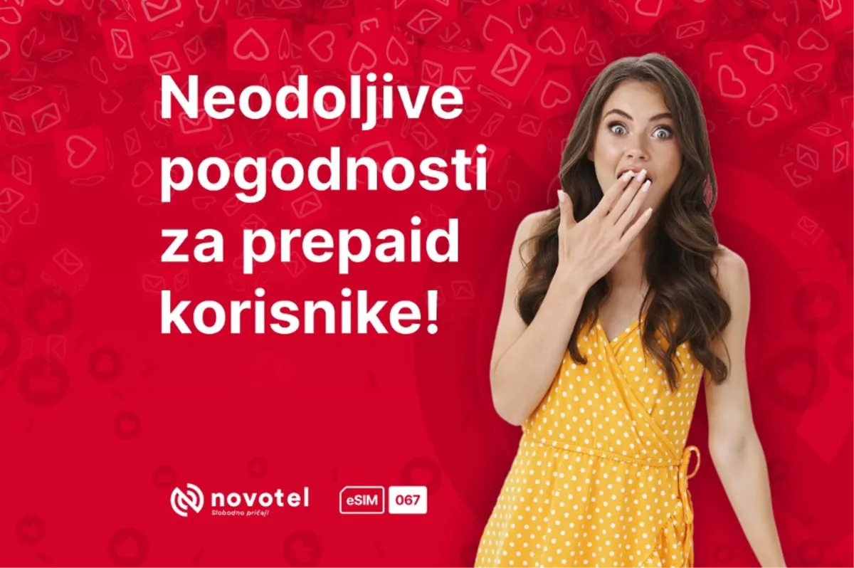Novotel neodoljive pogodnosti za prepaid korisnike!