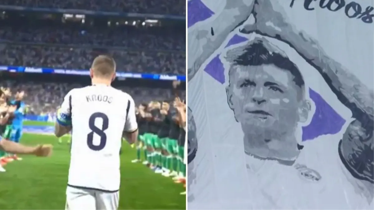 Real Madrid se oprašta od jednog od najvećih! Toni Kroos igra posljednju utakmicu na Bernabeuu