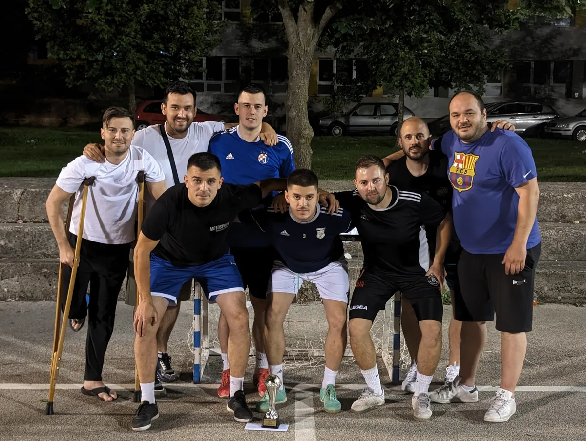 FOTOGALERIJA: CAGEBALL I GRUDE.COM OSVOJILI KOČERIN! Ante, Nino, Brane i Ivan obranili naslov!