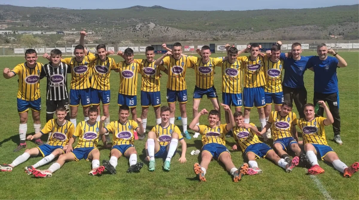 Kadeti Gruda za povijest! Nevesinju utrpali 14 komada, drugi dio sezone odigrali za čistu peticu!