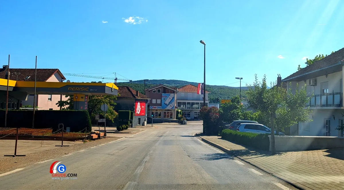 Grude: Započela sanacija ulice Blage Zadre, na snazi će biti privremena regulacija prometa