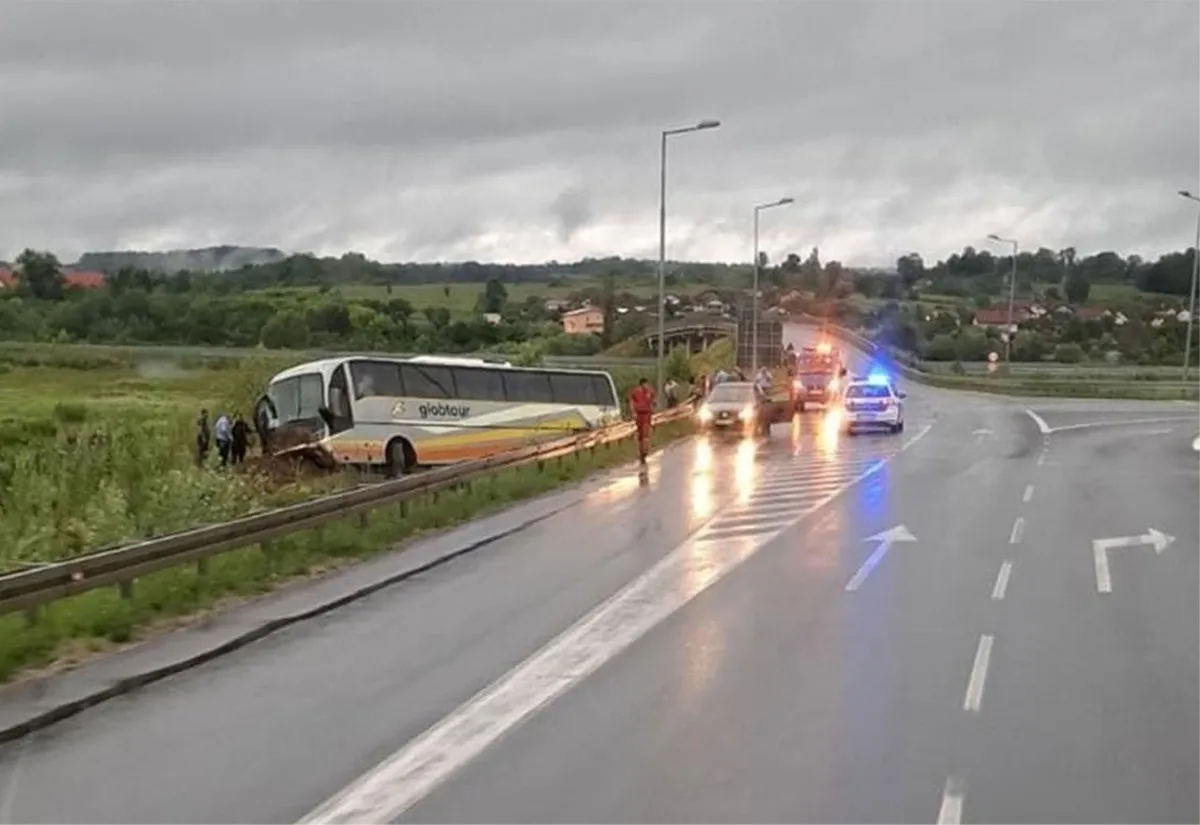Globtourov autobus sletio s ceste